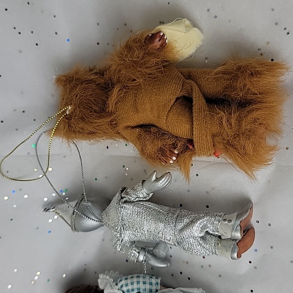 Vintage Wizard of Oz Porcelain Doll ornaments set - Picture 6 of 10